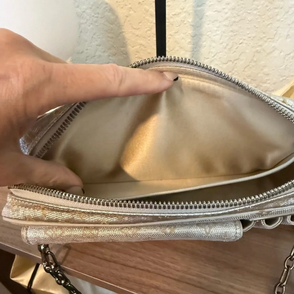 Louis Vuitton Monogram Shine Makenna Chain Shoulder Bag